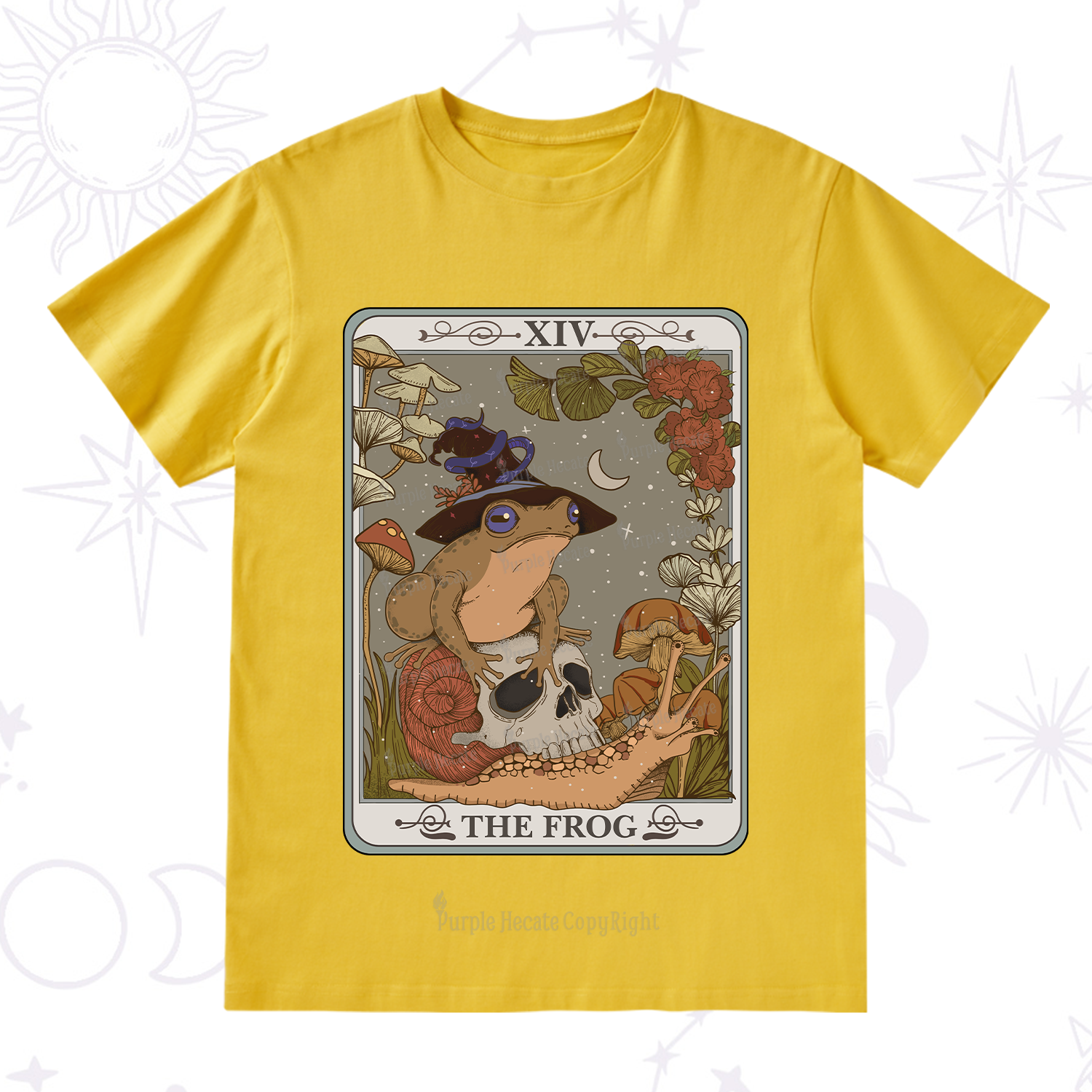 Purplehecate The Frog Tarot T-Shirt