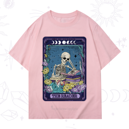 Purplehecate The Reader Tarot Card T-Shirt