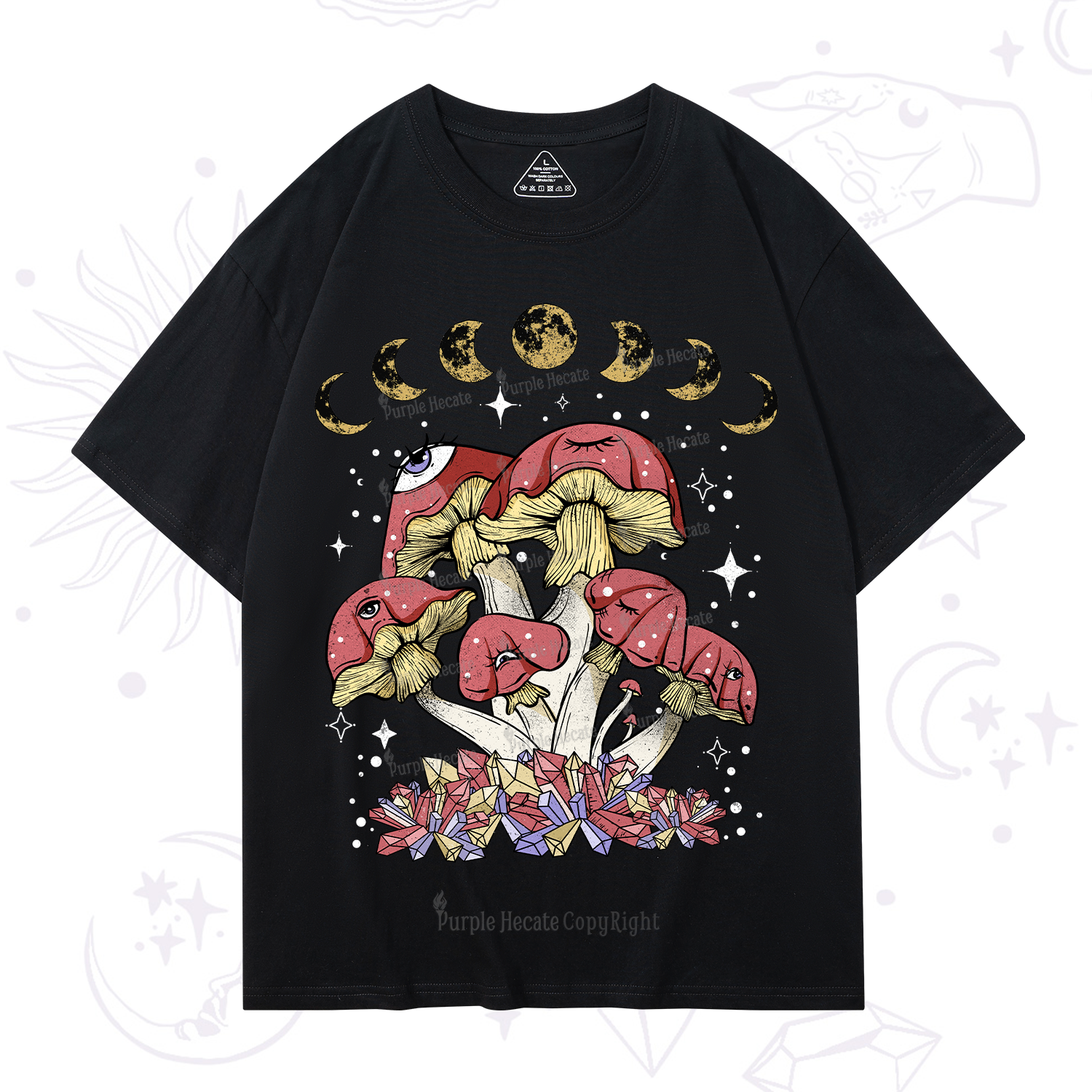 Purplehecate Magic Mushroom T-Shirt