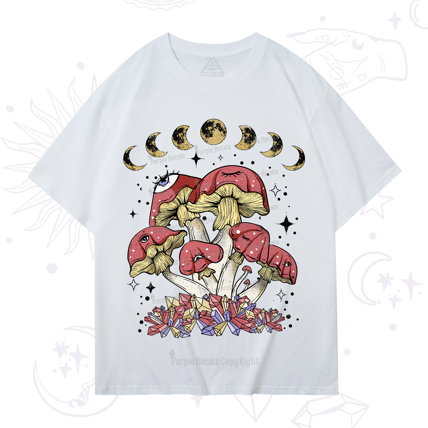 Purplehecate Magic Mushroom T-Shirt