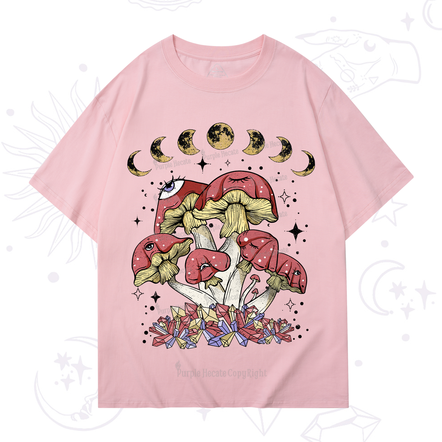 Purplehecate Magic Mushroom T-Shirt