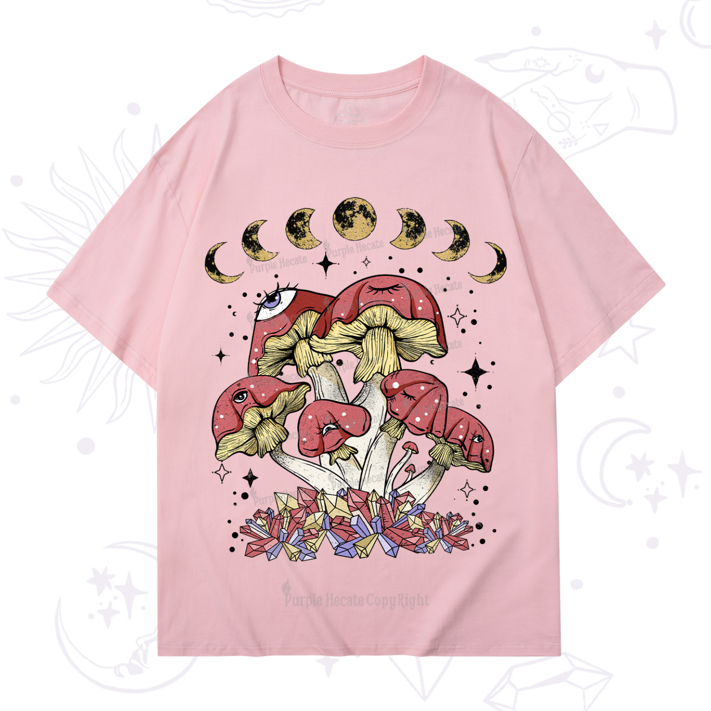 Purplehecate Magic Mushroom T-Shirt