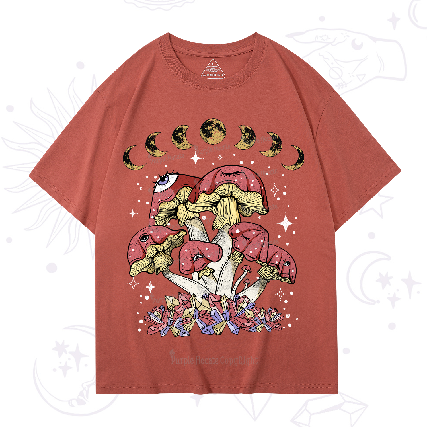 Purplehecate Magic Mushroom T-Shirt