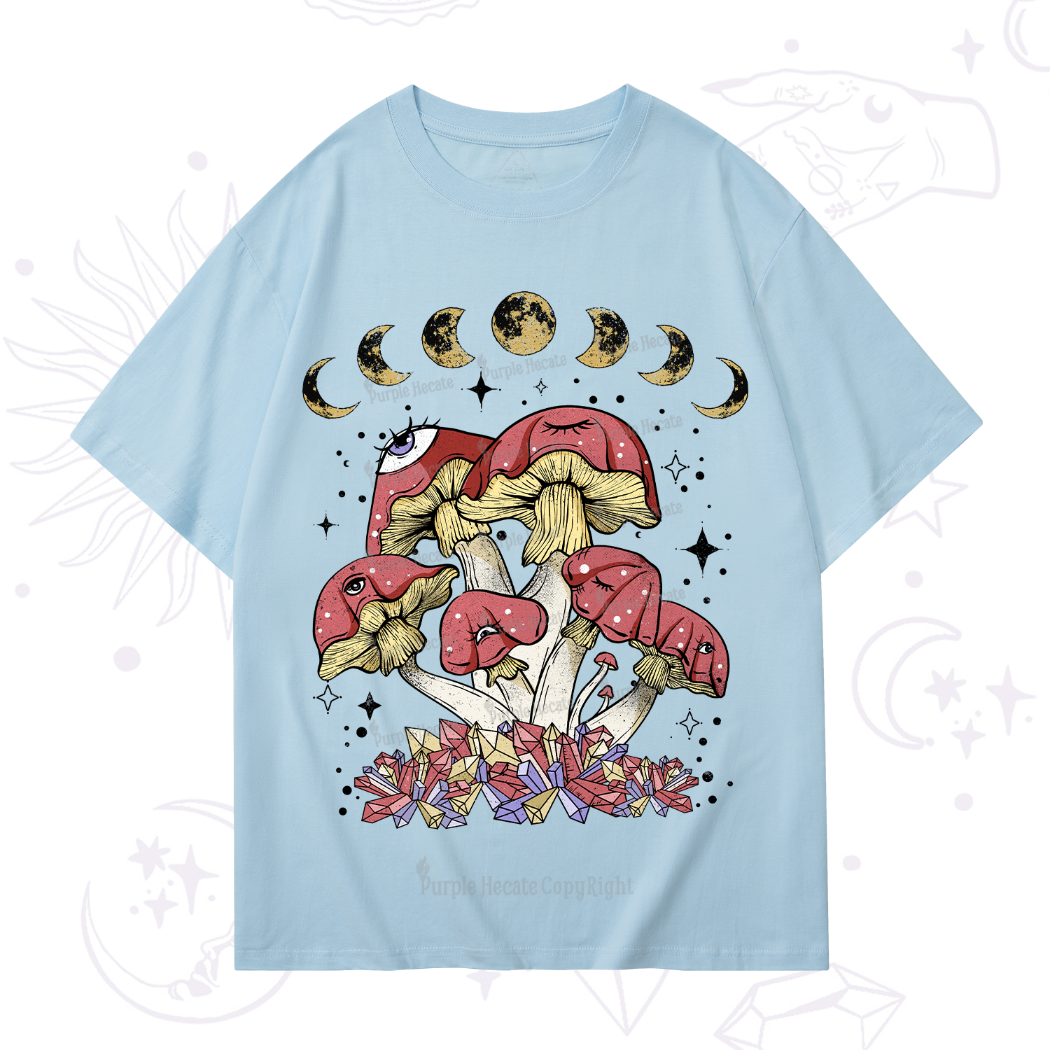 Purplehecate Magic Mushroom T-Shirt