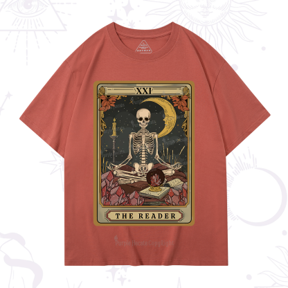Purplehecate The Reader Tarot T-Shirt