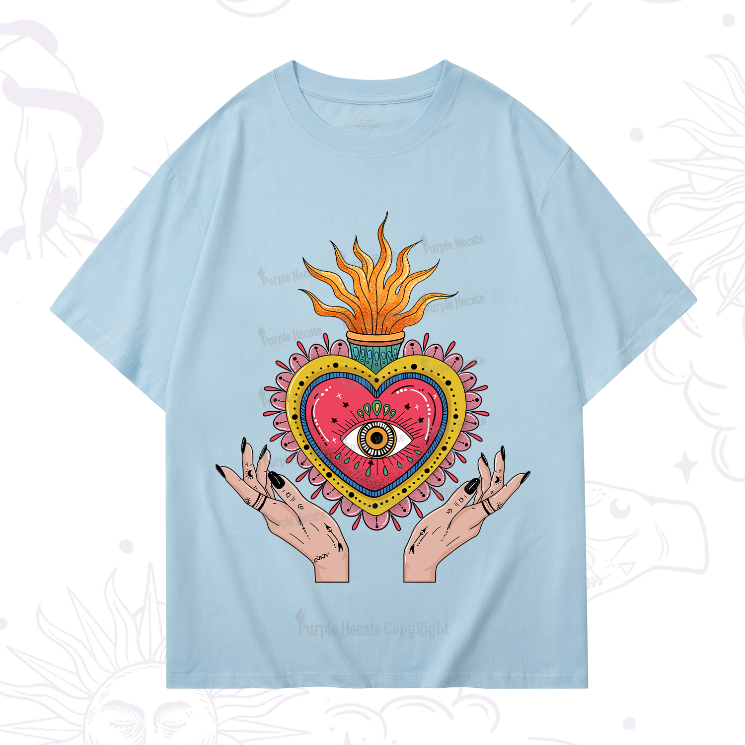 Purplehecate The Fiery Eye T-Shirt