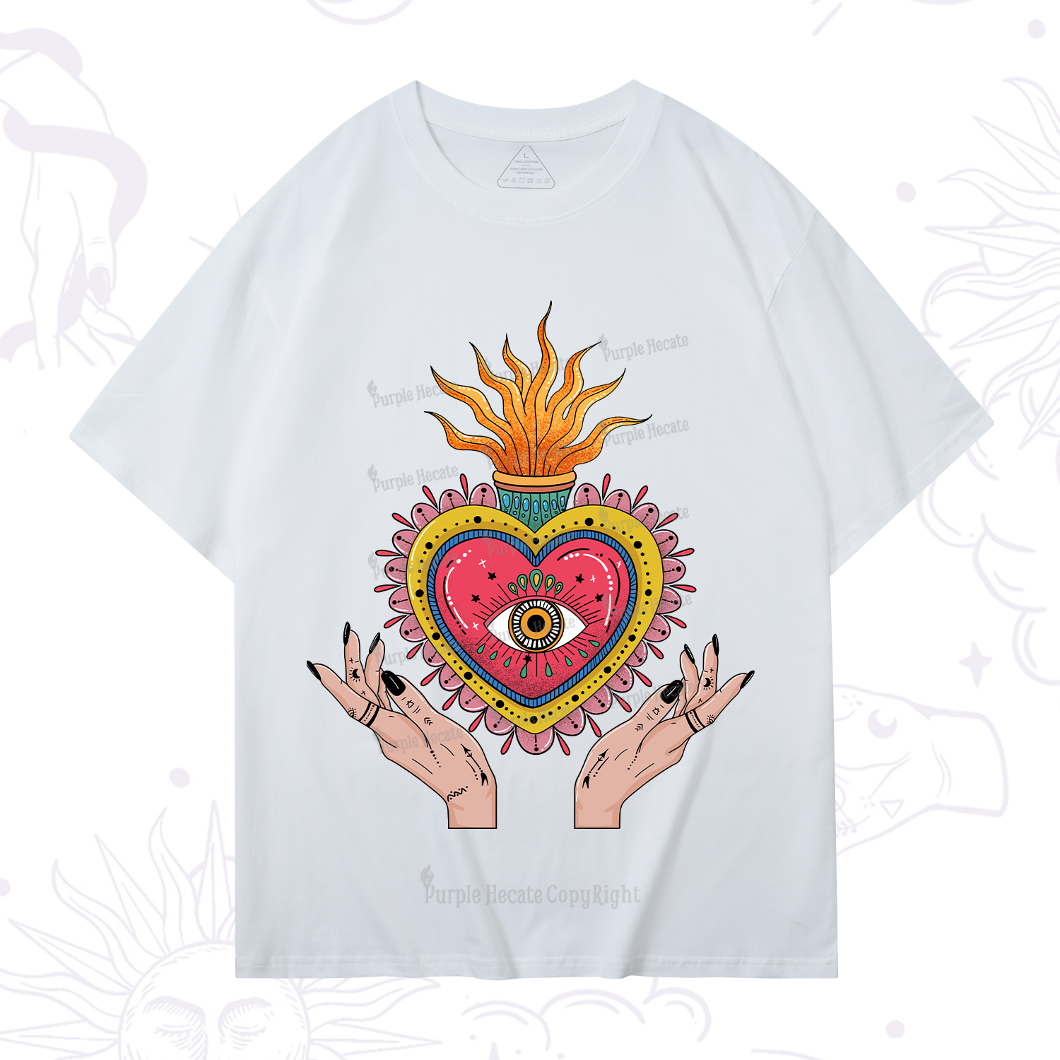 Purplehecate The Fiery Eye T-Shirt