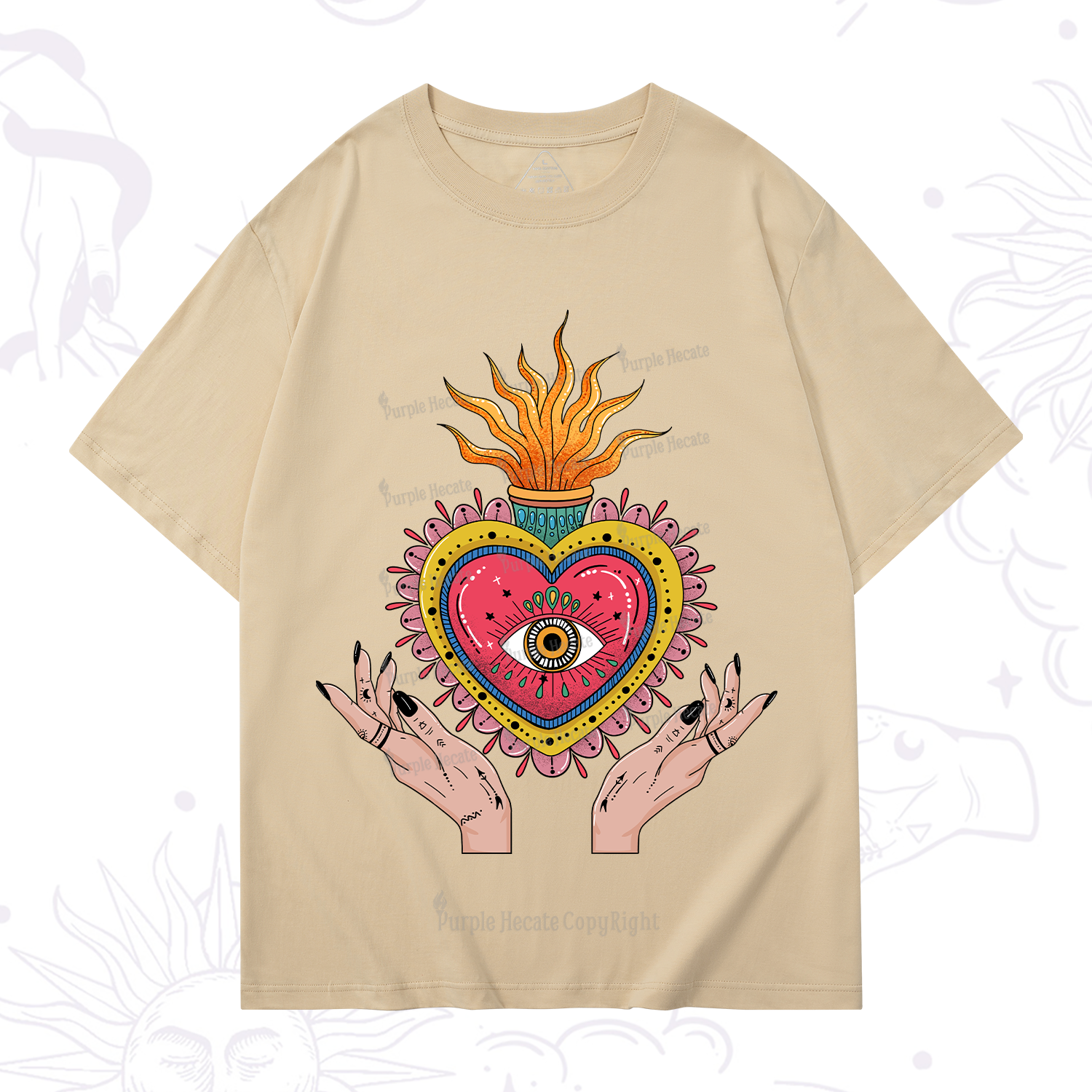 Purplehecate The Fiery Eye T-Shirt