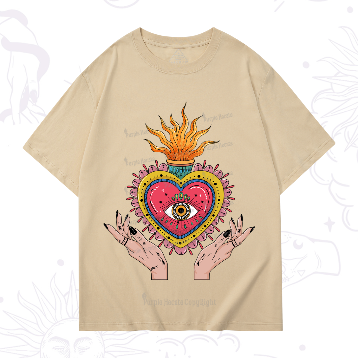 Purplehecate The Fiery Eye T-Shirt