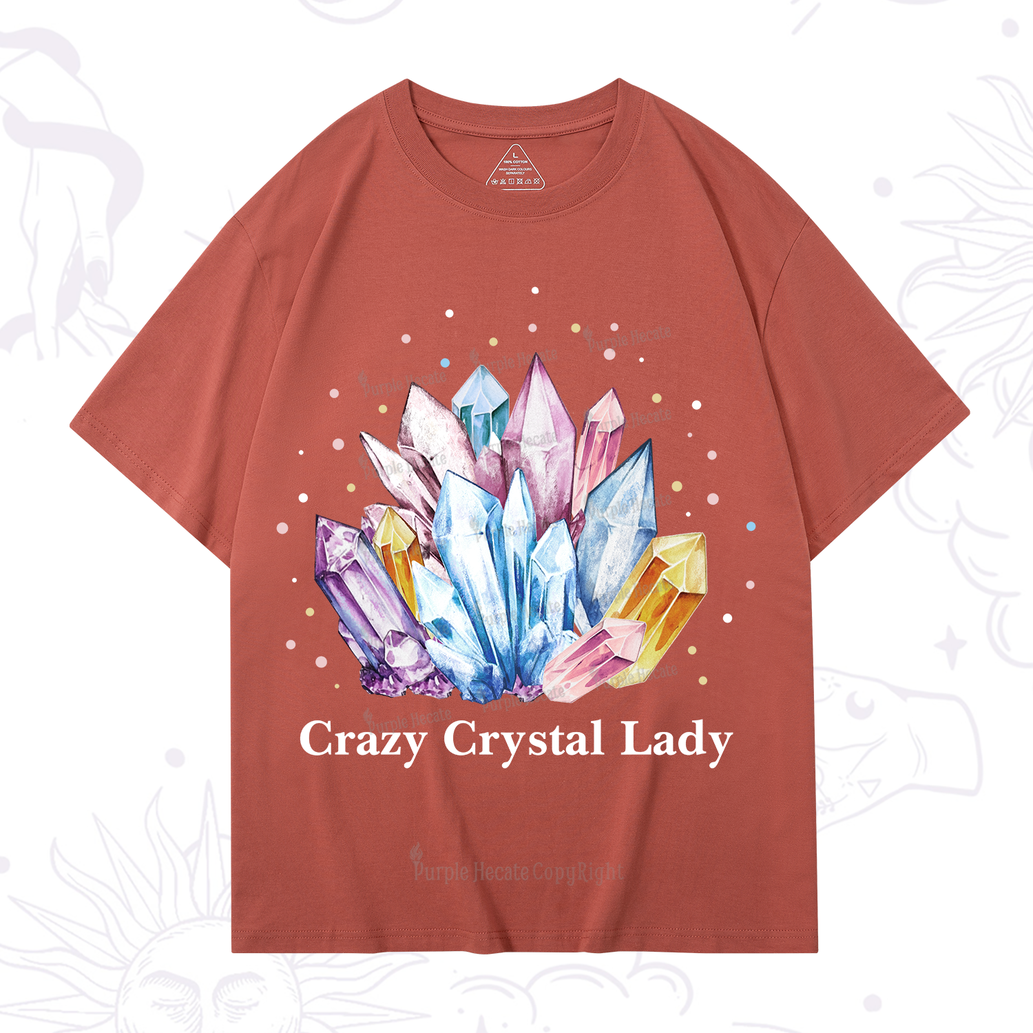 Purplehecate Crazy Crystal T-Shirt