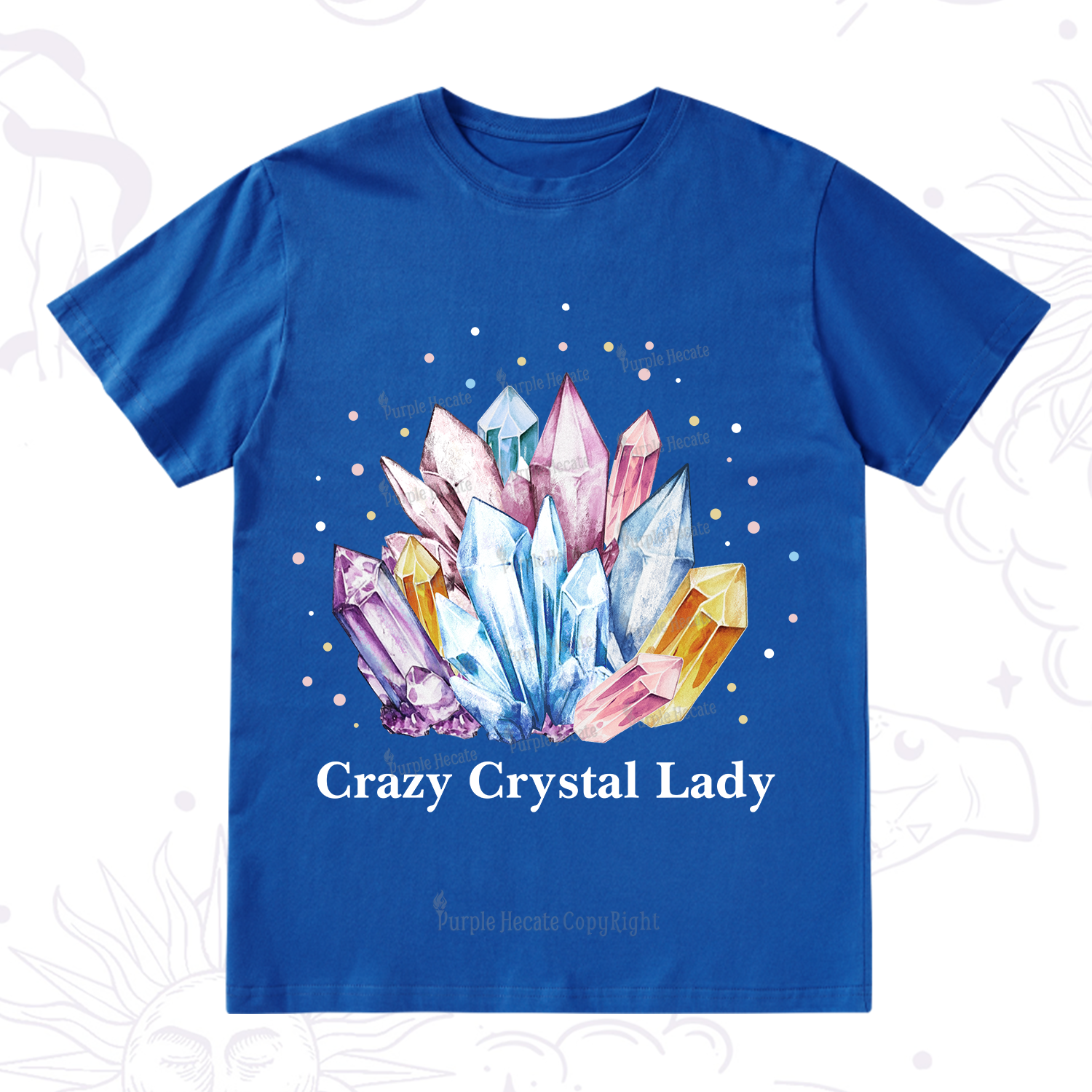 Purplehecate Crazy Crystal T-Shirt