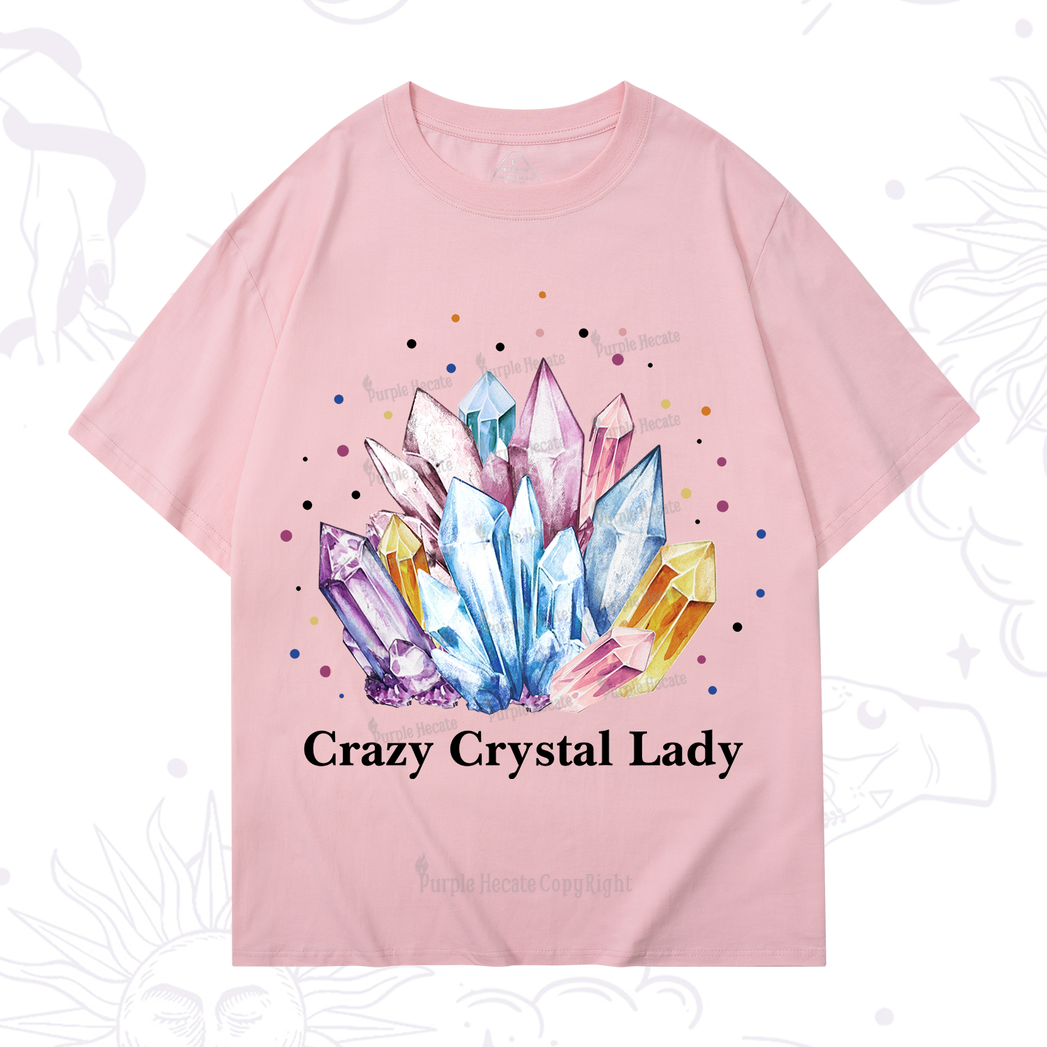 Purplehecate Crazy Crystal T-Shirt