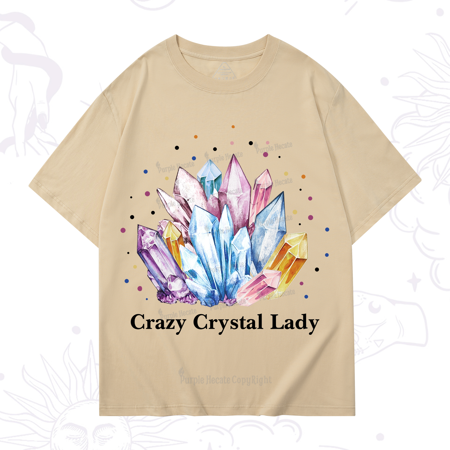 Purplehecate Crazy Crystal T-Shirt