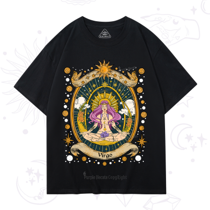 Purplehecate Virgo Radiance Zodiac T-Shirt