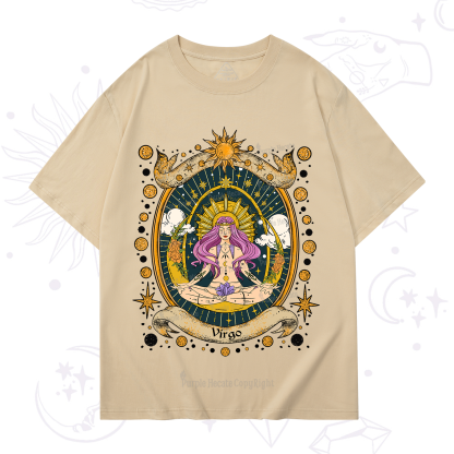 Purplehecate Virgo Radiance Zodiac T-Shirt