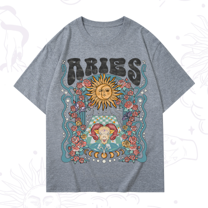 Purplehecate Aries Spirit Zodiac T-Shirt