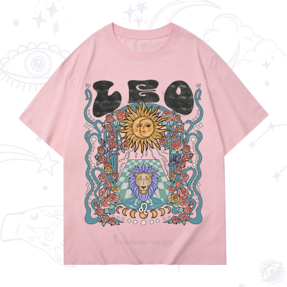 Purplehecate Leo Spirit Zodiac T-Shirt
