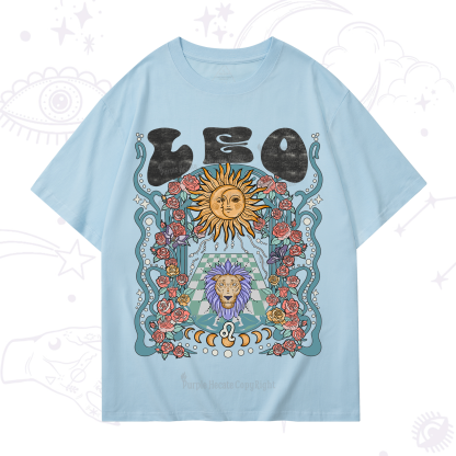 Purplehecate Leo Spirit Zodiac T-Shirt