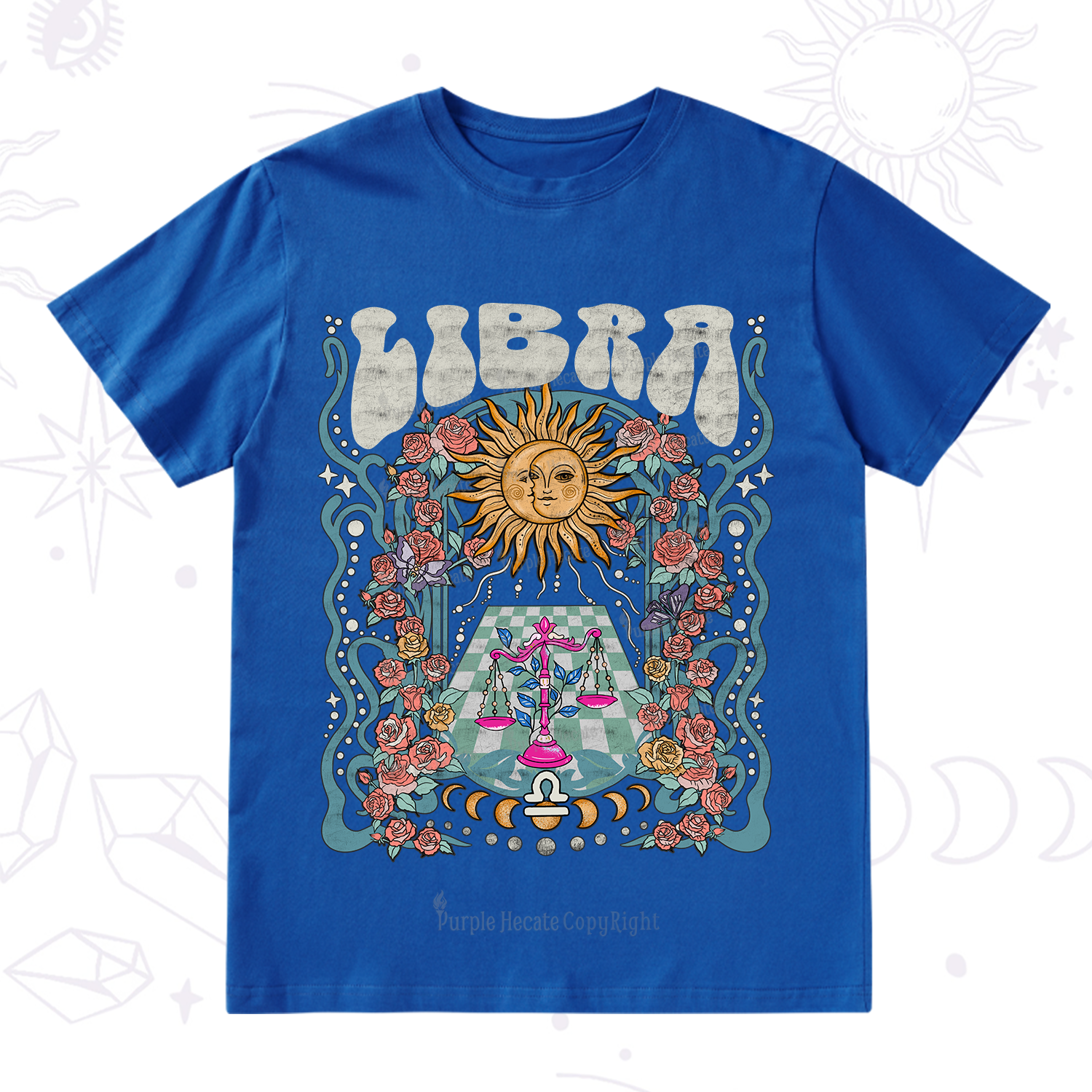 Purplehecate Libra Spirit Zodiac T-Shirt