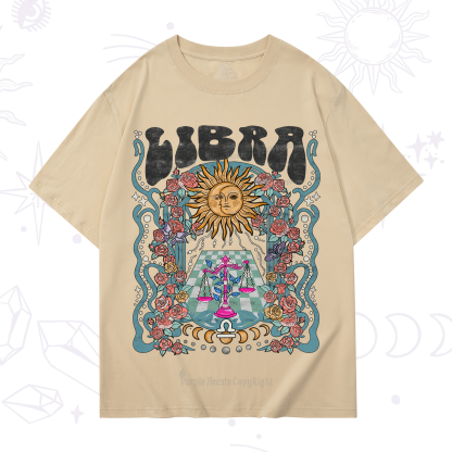 Purplehecate Libra Spirit Zodiac T-Shirt