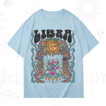Purplehecate Libra Spirit Zodiac T-Shirt