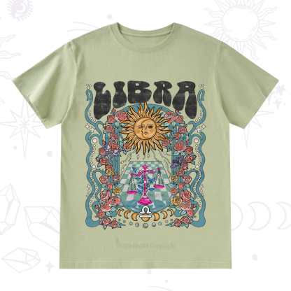 Purplehecate Libra Spirit Zodiac T-Shirt
