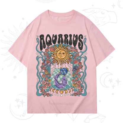 Purplehecate Aquarius Spirit Zodiac T-Shirt