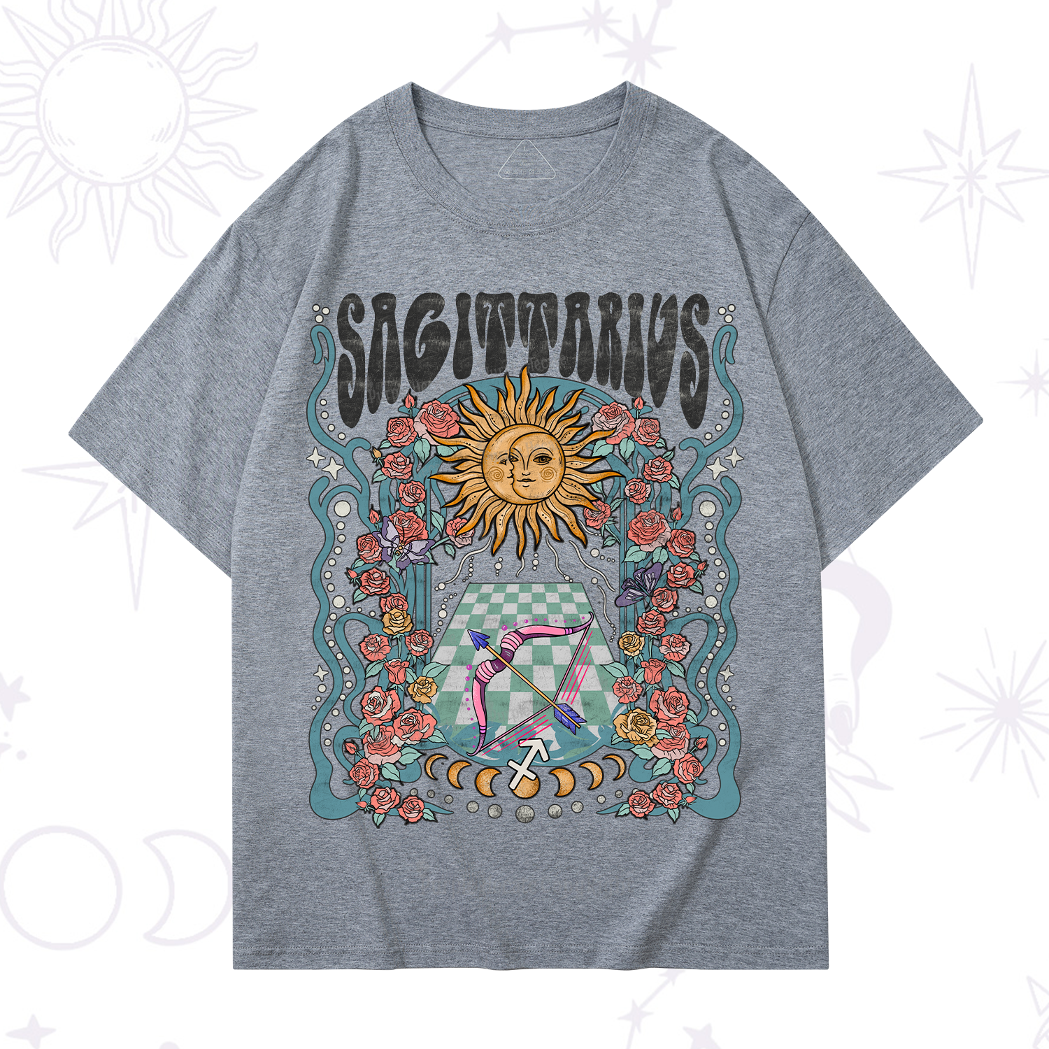Purplehecate Sagittarius Spirit Zodiac T-Shirt