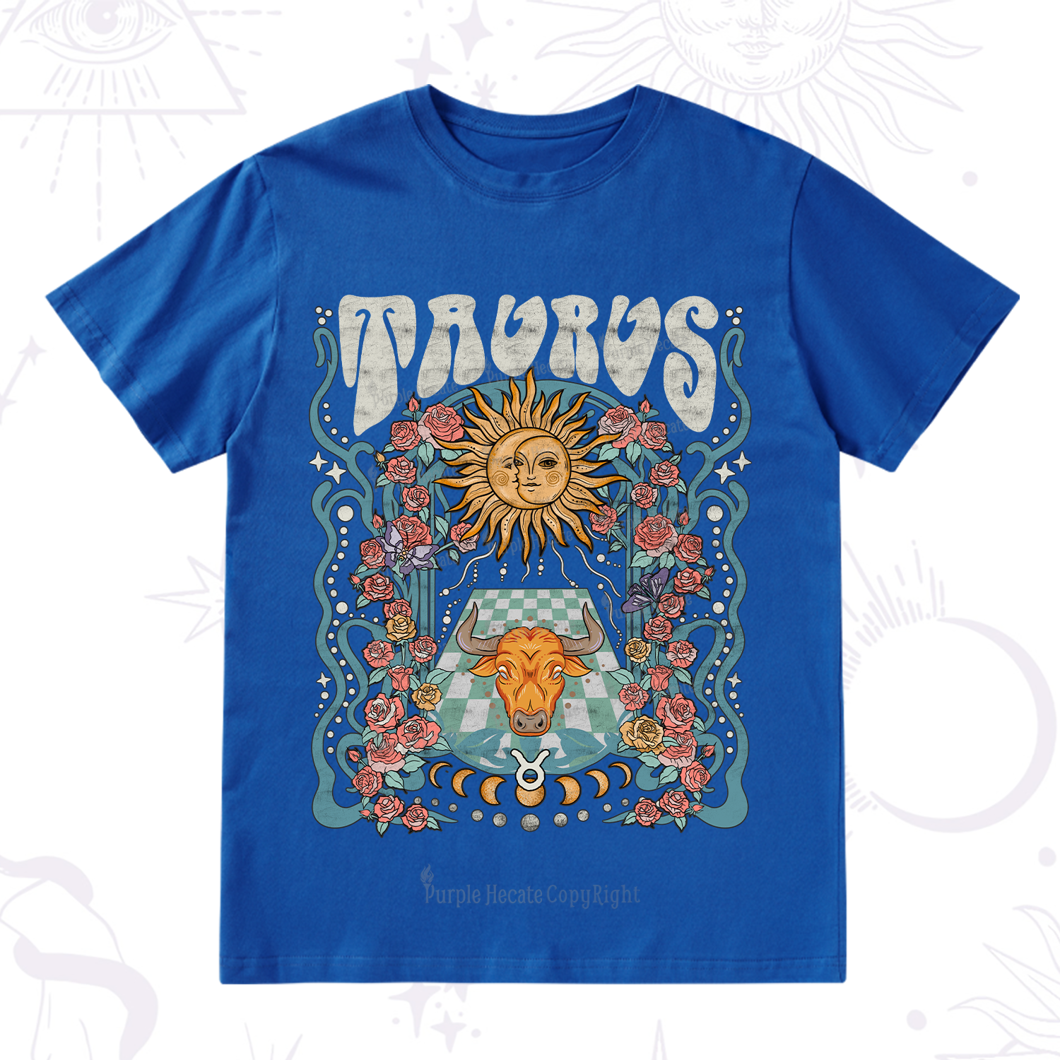 Purplehecate Taurus Spirit Zodiac T-Shirt