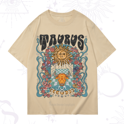 Purplehecate Taurus Spirit Zodiac T-Shirt