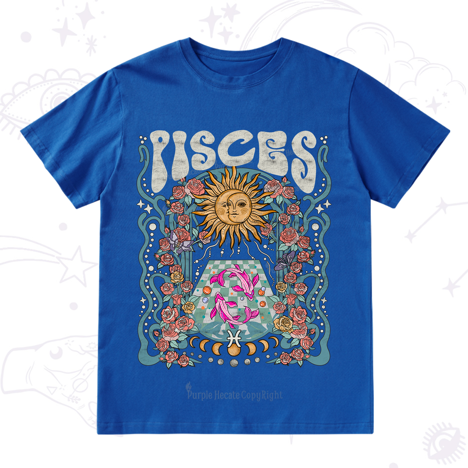 Purplehecate Pisces Spirit Zodiac T-Shirt