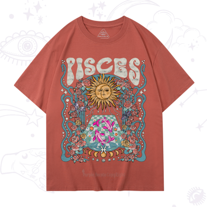 Purplehecate Pisces Spirit Zodiac T-Shirt