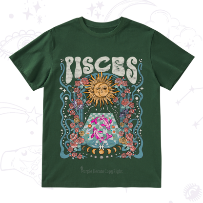 Purplehecate Pisces Spirit Zodiac T-Shirt