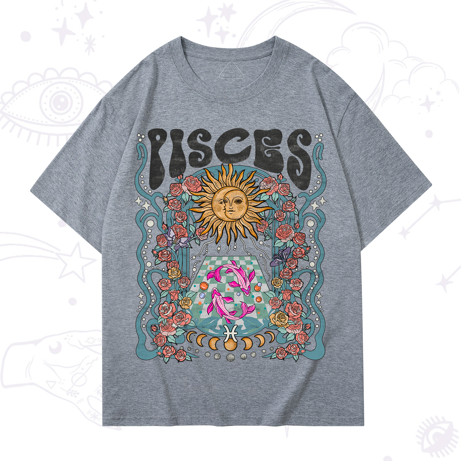 Purplehecate Pisces Spirit Zodiac T-Shirt