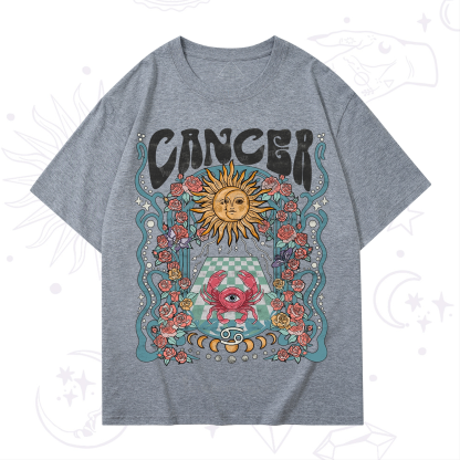 Purplehecate Cancer Spirit Zodiac T-Shirt