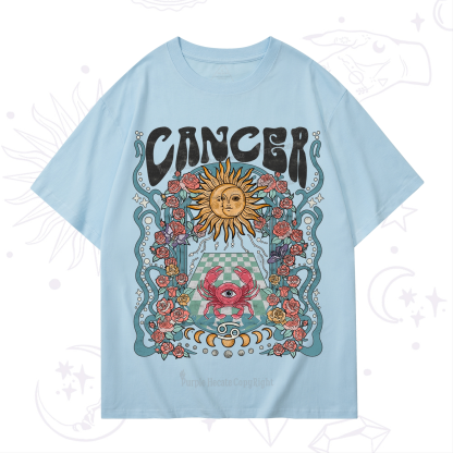 Purplehecate Cancer Spirit Zodiac T-Shirt