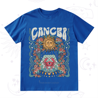 Purplehecate Cancer Spirit Zodiac T-Shirt