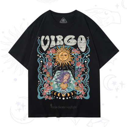 Purplehecate Virgo Spirit Zodiac T-Shirt