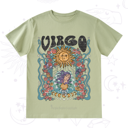 Purplehecate Virgo Spirit Zodiac T-Shirt