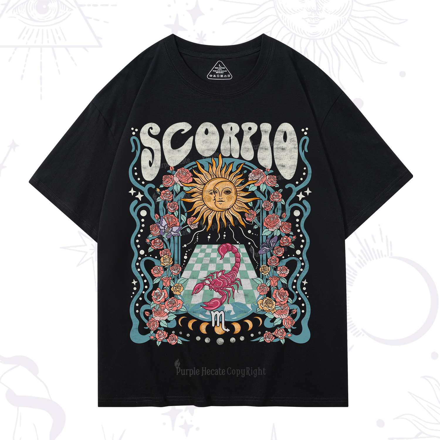 Purplehecate Scorpio Spirit Zodiac T-Shirt