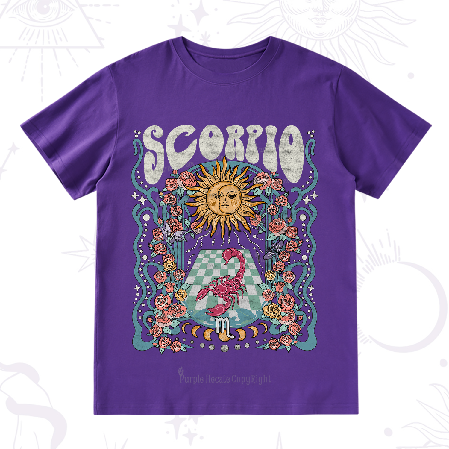 Purplehecate Scorpio Spirit Zodiac T-Shirt