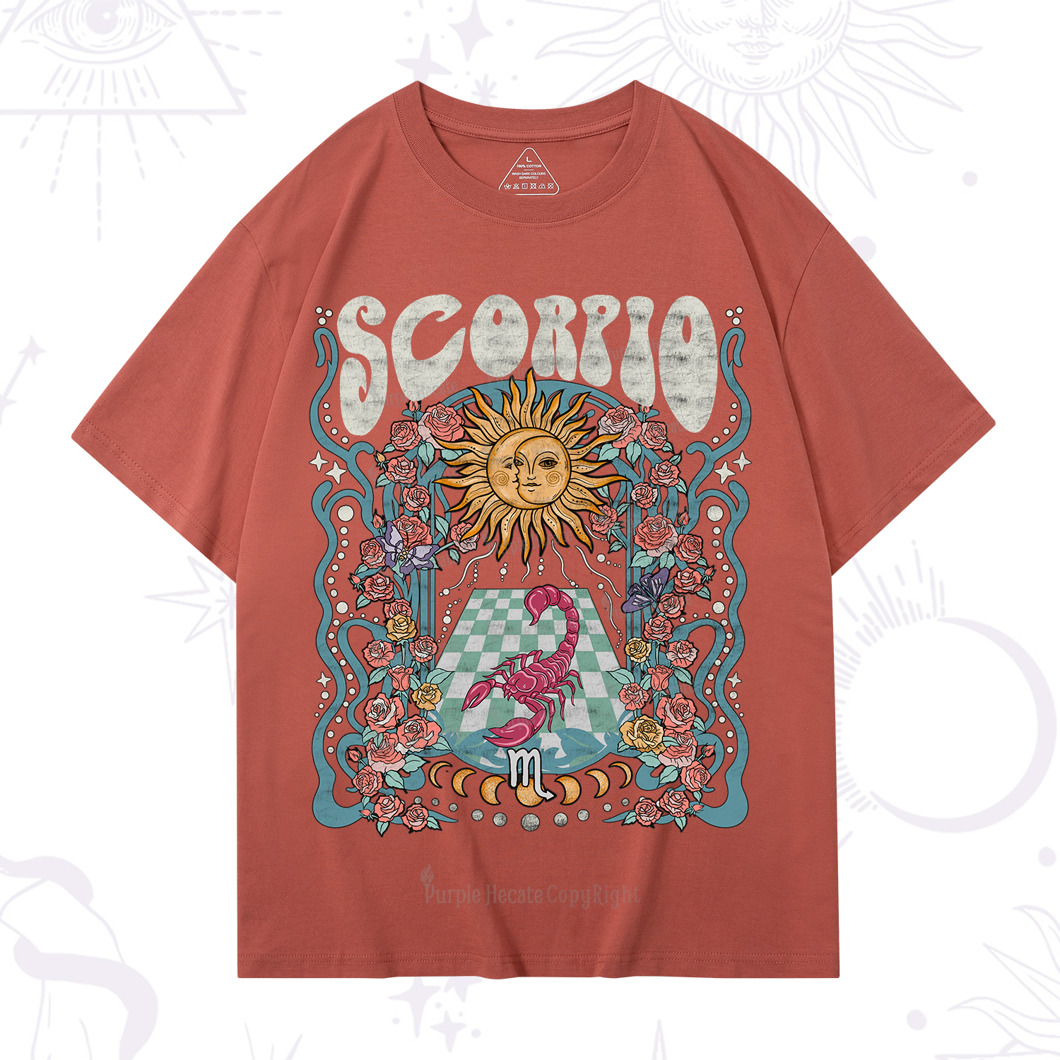 Purplehecate Scorpio Spirit Zodiac T-Shirt