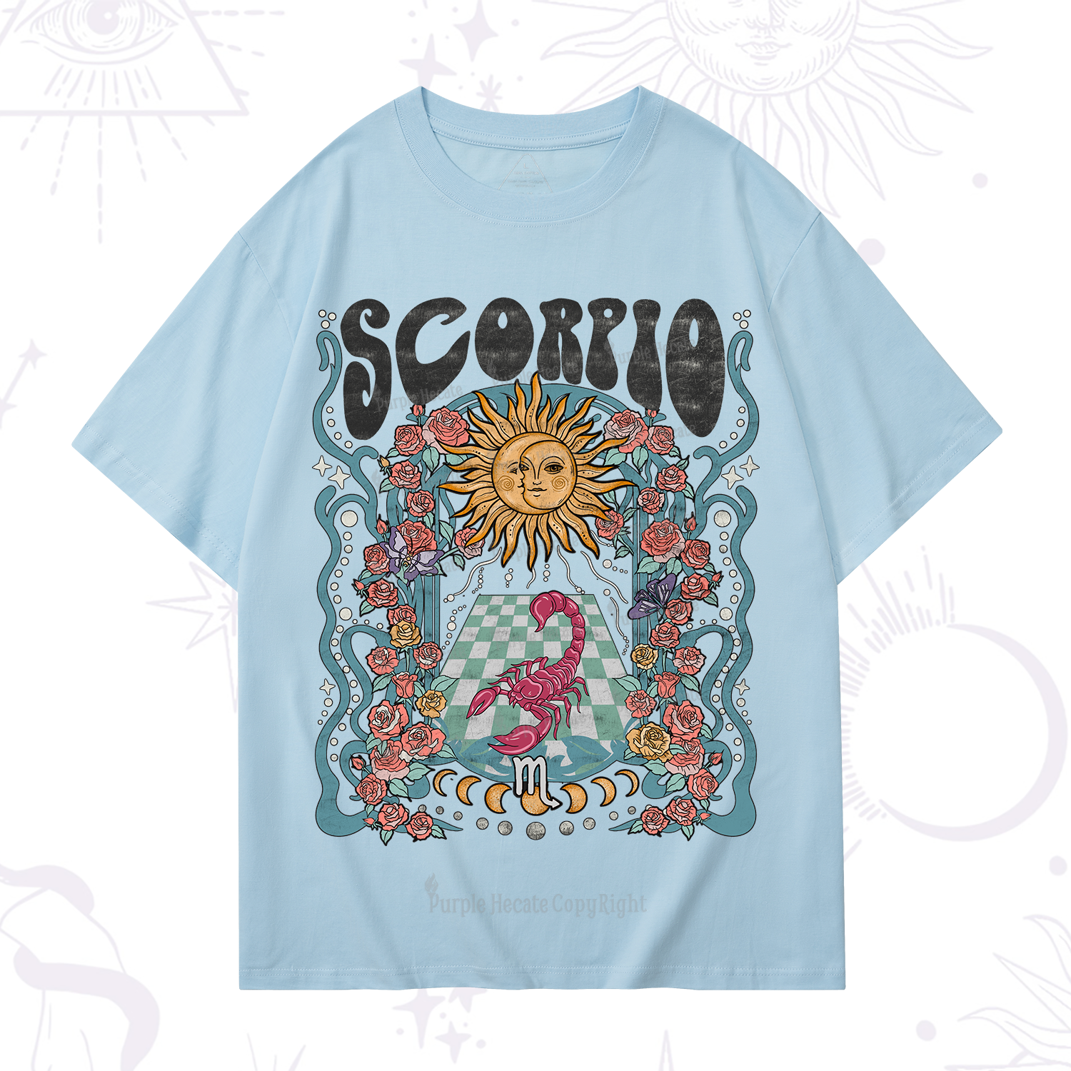 Purplehecate Scorpio Spirit Zodiac T-Shirt