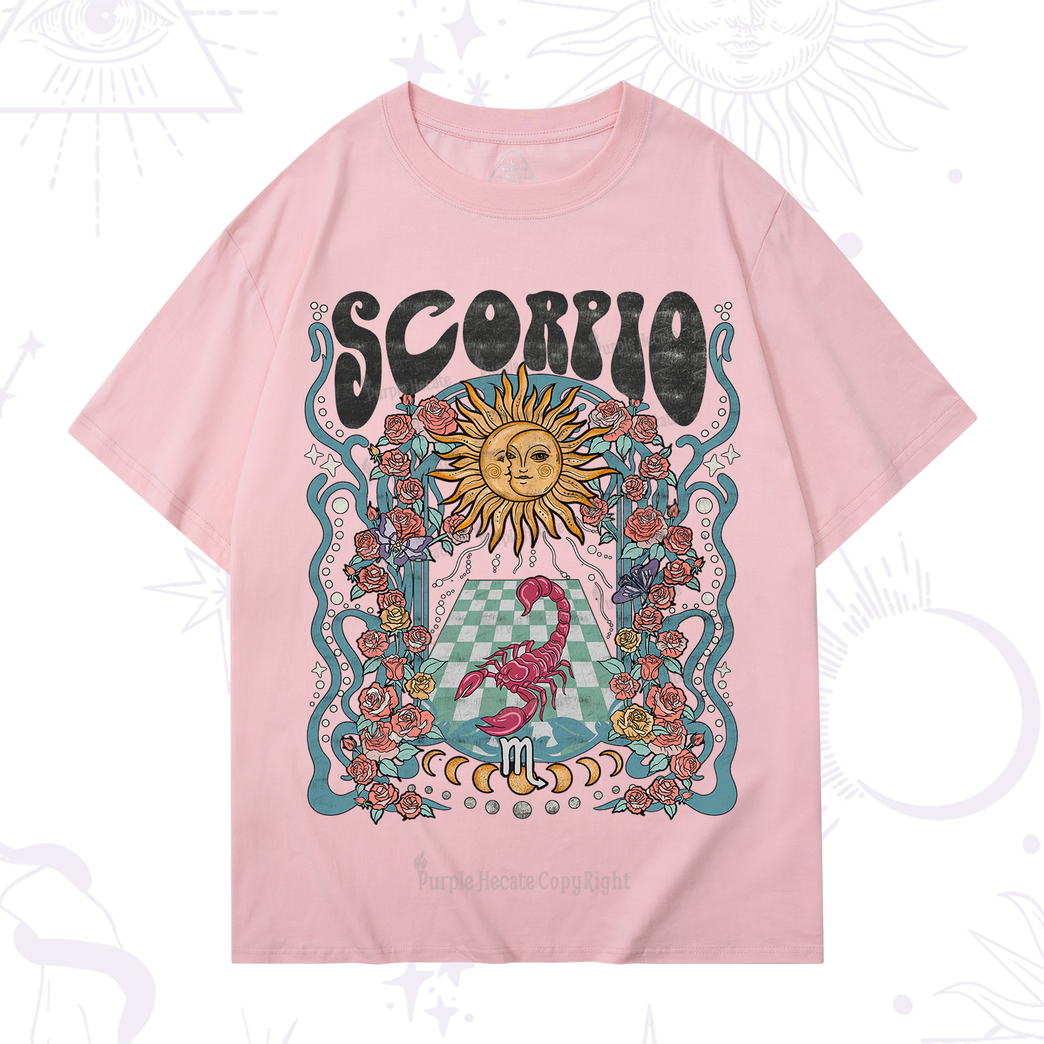 Purplehecate Scorpio Spirit Zodiac T-Shirt
