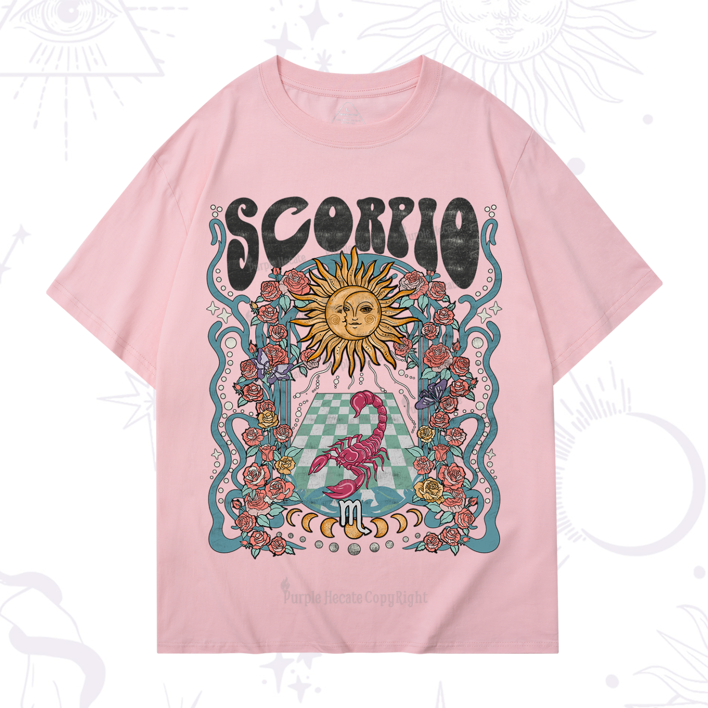 Purplehecate Scorpio Spirit Zodiac T-Shirt