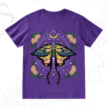 Purplehecate Mystical Moth T-Shirt