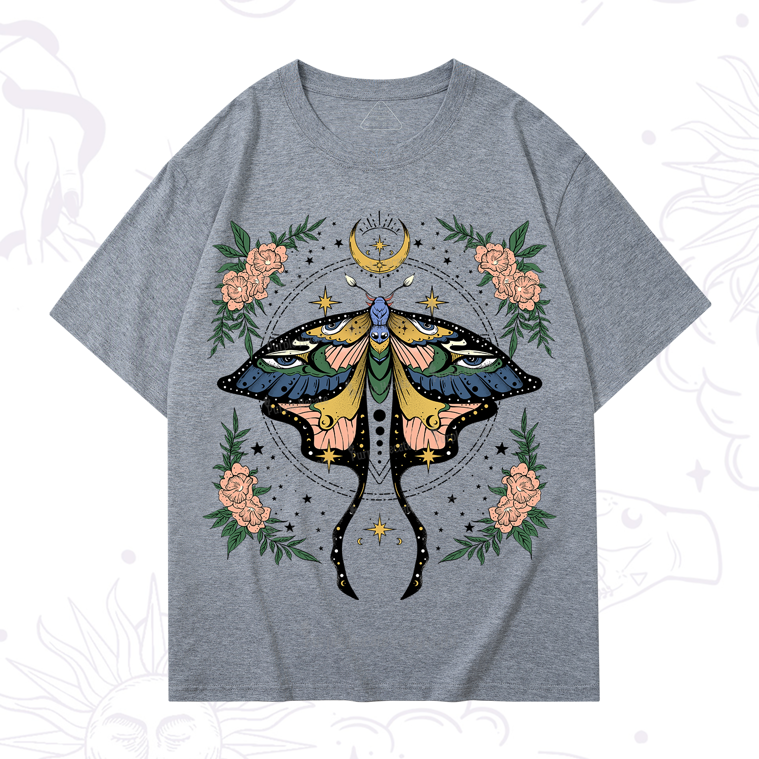 Purplehecate Mystical Moth T-Shirt
