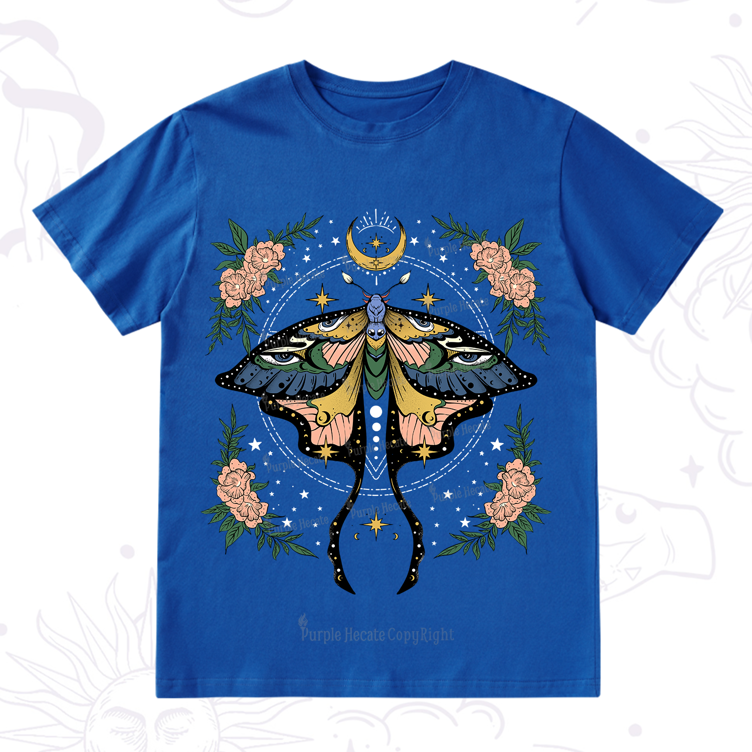 Purplehecate Mystical Moth T-Shirt