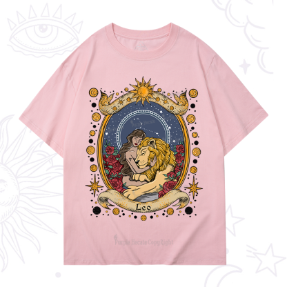 Purplehecate Celestial Leo Zodiac T-Shirt