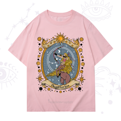 Purplehecate Celestial Sagittarius Zodiac T-Shirt